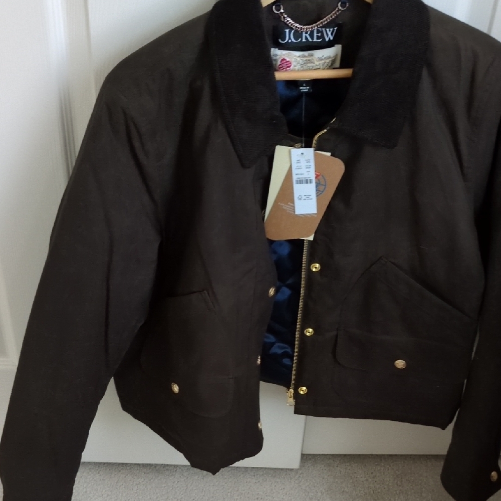 J. Crew Dark Brown Utility Jacket